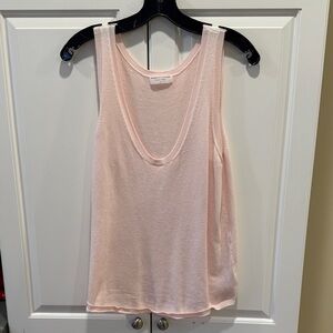 Cashmere-like Pink Tank Top